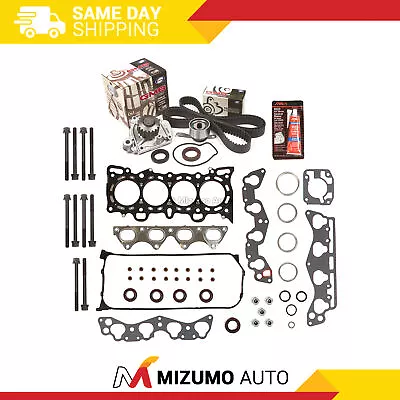 Head Gasket Set Timing Belt Kit Water Pump Fit 96-00 Honda 1.6 D16Y5/Y7/Y8 • $154.95