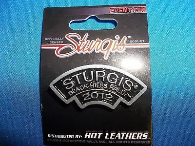 $7.95 • Buy Sturgis 2012 Black Hills Motorcycle Rally Arc Sturgis 2012 Pin Pewter Biker  New