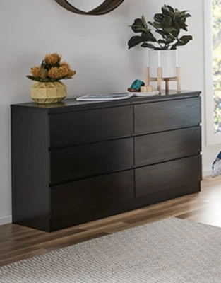$92 • Buy Low Boy Bedroom Dresser X 6 Drawers