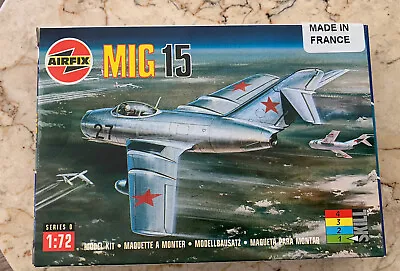 Airfix  MiG 15.  1:72.  MIB. Made In France. • $16.99