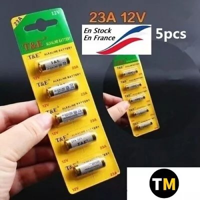 £7.32 • Buy Lot 5 Alkaline Battery 23A MN21 A23 V23GA LRV08 L1028 LR23A E23 V23A 12V