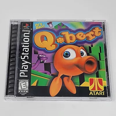 Q*bert (PlayStation 1 PS1) CIB COMPLETE & TESTED • $15.95