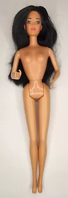 Barbie 1980 VTG Asian Doll Kira Miko Long Black Hair Mattel International Friend • $18