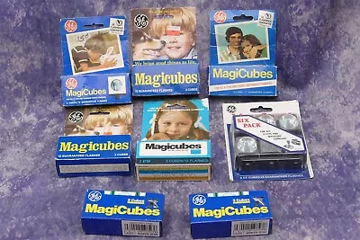 GE Magicubes 26 Flash Cubes Or 104 Flashes • $39.95