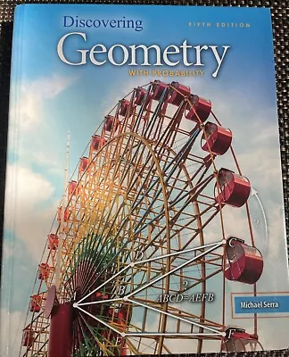 Discovering Geometry With Probability : Student Edition  • $100