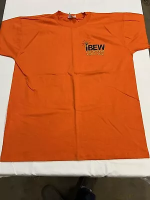 IBEW T-Shirt Size Large Local 2150 New Orange • $19.50