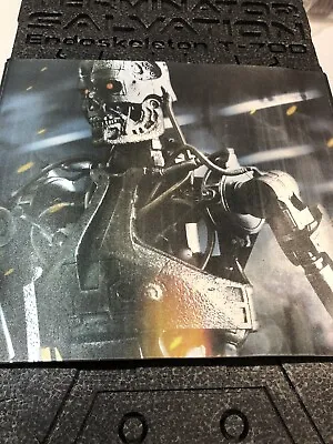  HOT TOYS Terminator Salvation T-700 MMS94 1/6 Scale Figure EMPTY BOX • $40