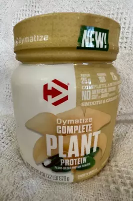 Dymatize Complete Plant Protein Powder  SMOOTH VANILLA 1.3 Pound Exp 5/24 • $17.45