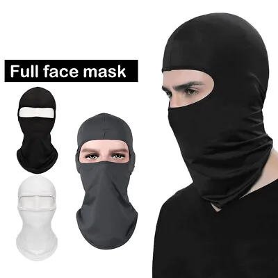 £2.98 • Buy Full Cover Face Mask Neck Warmer Tube Scarf Biker Riding Snood Balaclava Bandana