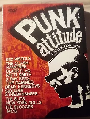 PUNK: ATTITUDE A Film By Don Letts 2 DVD (Sex Pistols/Black Flag/MC5) • $14