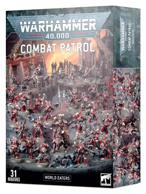 World Eaters Combat Patrol Warhammer 40K Chaos Space Marines Berzerkers Jakhals • $320.80