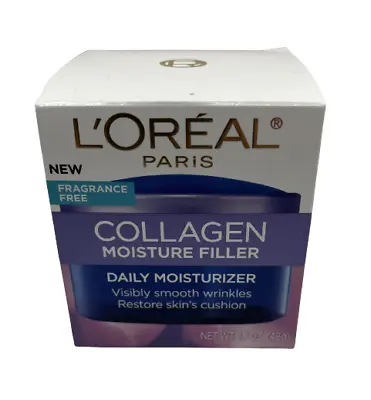 $11.97 • Buy L'Oreal Collagen Moisture Filler Day And Night Cream 1.7 Fl Oz