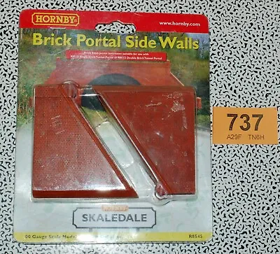 Hornby Skaledale R8545 OO Brick Portal Side Walls (737) • £13.99