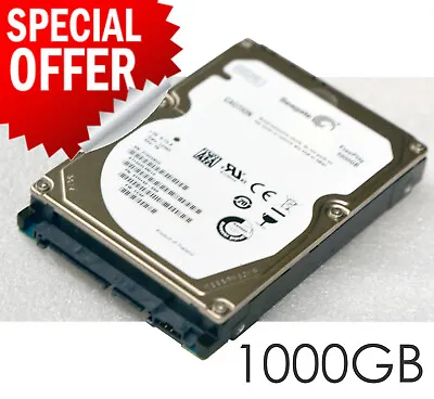 £44.45 • Buy 1000 GB 1TB Seagate ST1000LM010 5400 SATA Hard Drive 9YH146-550 For Server V297