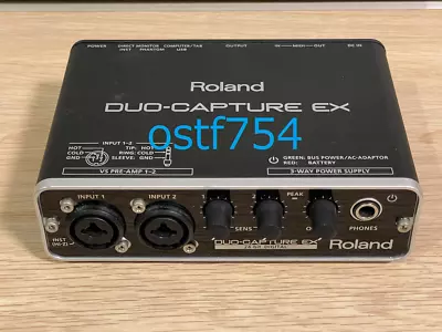 $109.99 • Buy Roland UA-22 Duo Capture EX Audio / MIDI Interface 24 Bit Digital
