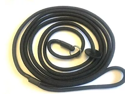 3 Metre Long Slip Lead For Dogs 6 Mm Strong Soft Braid Handmade In The UK • £7.50