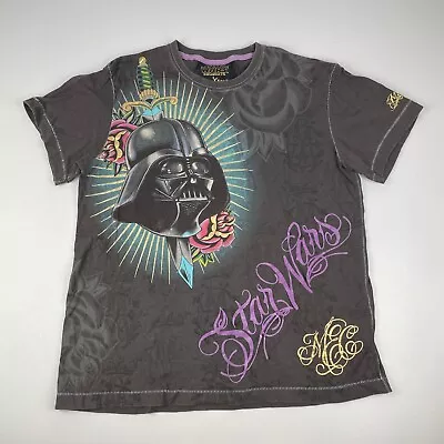 Marc Ecko Men's Size L Star Wars Cut Sew T-shirt Darth Vader Graphic Limited • $14.99