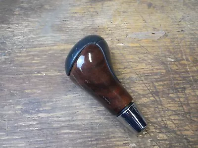 Mercedes RARE WOOD & LEATHER Shifter Shift Knob AMG W140 W210 R219 W163 W220 • $29