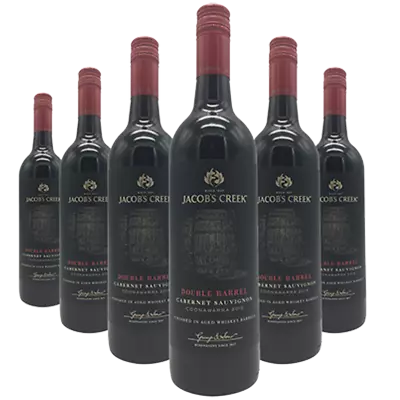 Jacob's Creek Double Barrel Cabernet Sauvignon 2019 750mL X 6 Bottles • $192