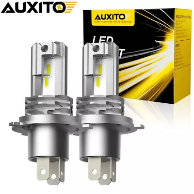 AUXITO H4 HB2 9003 LED Headlight Bulbs Conversion Kit High Low Dual Beam 6000K • $26.99