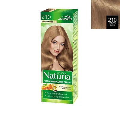 Joanna Naturia Permanent Color Cream Hair Dye Colour Cover Gray Hair - 26 Shade • £5.69