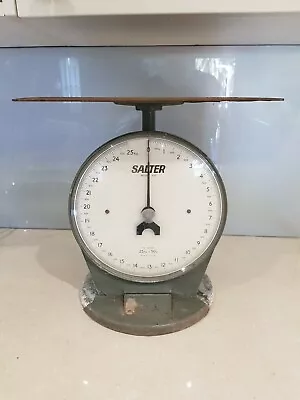 VINTAGE SCALES SALTER ENGLAND  SHOP/INDUSTRIAL 25 Kg  • $110