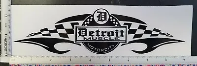 Detroit Muscle Vinyl Decal Sticker 6039 • $6.99