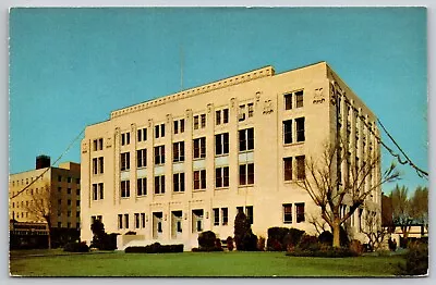 Midland County Court House - Midland Texas - Postcard 9761 • $5.41