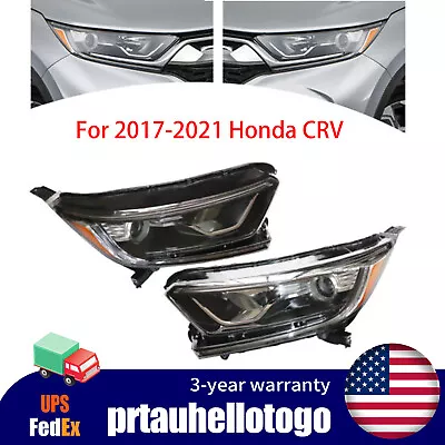 1 PAIR LED Headlight Projector Headlamp For 2017-2021 Honda CRV Left Right Side • $223.25