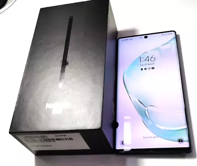$239.99 • Buy Samsung Galaxy Note10+ 5G SM-N976B - 512GB - Aura Glow (Unlocked) One Small Dot
