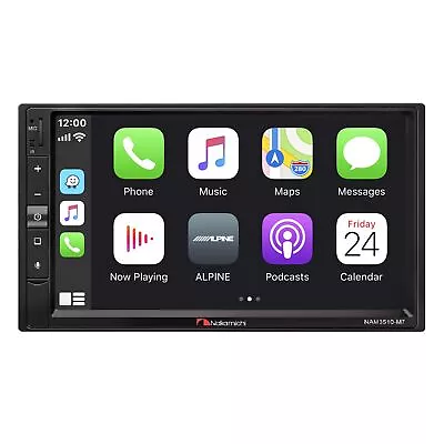 Nakamichi NAM3510-M7 7  Touchscreen In-Dash Double-DIN Stereo Compatible With... • $149