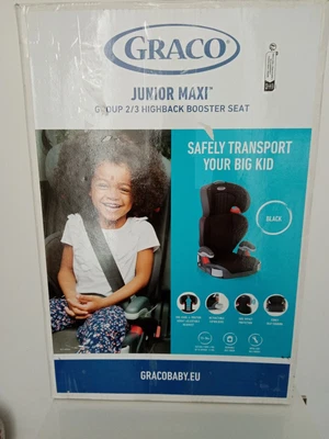 £29.99 • Buy Graco Junior Maxi Group 2/3 Highback Booster Seat SLIGHT BOX DAMAGE SEE DESCRIPT