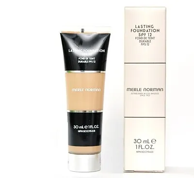 BRAND NEW Merle Norman Lasting Foundation SPF12 Makeup CHOOSE COLOR FAST SHIP • $39.95