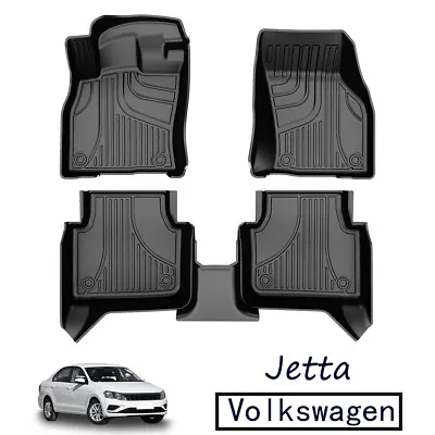 Car Floor Mats Liners Rubber Carpet All Weather For Volkswagen Jetta 2019-2024 • $89.99