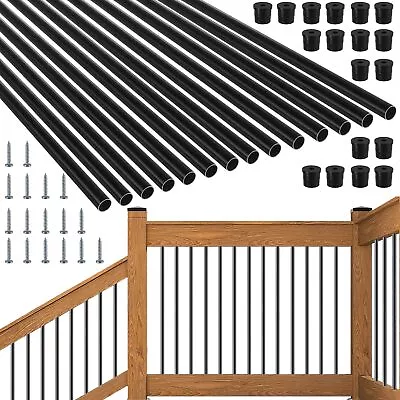 Deck Balusters Metal Deck Spindles 101 Pack 26  X 3/4  Aluminum Alloy Railing • $135.90