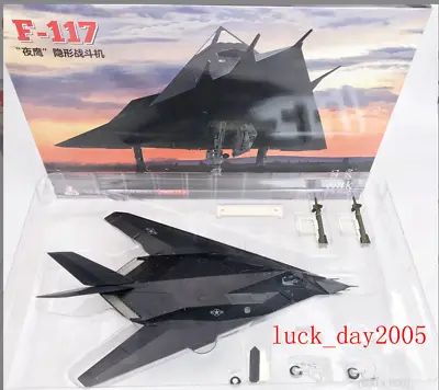 Wltk USAF F-117 Nighthawk Stealth Attack Aircraft 1/72 Diecast Aircraft Model • $43.99