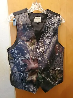 Tuxedo Park Mens Camo Vest S: Small Pre-owned Wedding Great Condition Polyester  • $15.99
