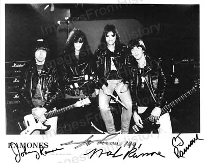 8x10 Print The Ramones Johnny Joey Marky And CJ #RAM • $14.99