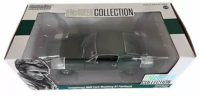 Greenlight Ford Mustang 1968 Unrestored GT Fastback 1:18 Steve McQueen Bullitt • $199.99