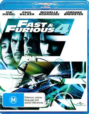 Fast & Furious 4  (Blu-Ray) New & Sealed - Region B • $12.98