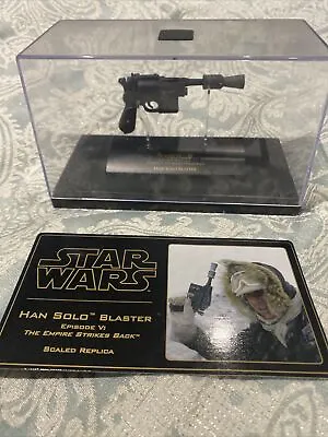 Star Wars Han Solo The Empire Strikes Back .33 Scaled Blaster Master Replicas • £50