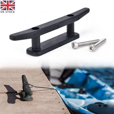 Marine Mooring Deck Mount Anchor Cleat With Screws For Kayak Boat Accessories UK • £5.34
