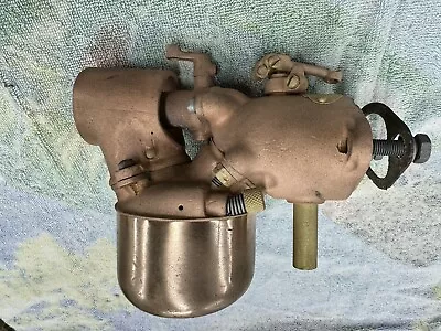 VINTAGE Early ANTIQUE BRASS MARVEL CARBURETOR Pat 1909 1910 1911 Flint Michigan • $180