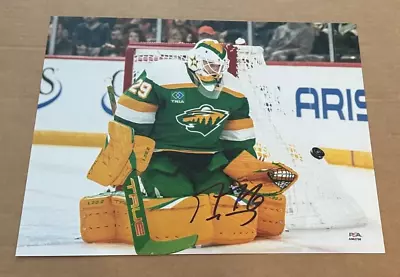 Marc- Andre Fleury Signed Minnesota Wild 11x14 Photo Psa/dna Coa Authentic • $149.46