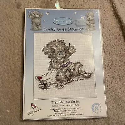 Anchor Cross Stitch Kit Me To You Bear TT102 Pins And Needles Mum • £10