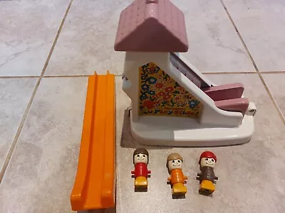 Vintage Matchbox Toy Playslide& 3 Dolls • £22