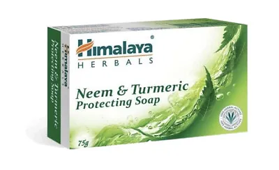 Himilaya Herbals Neem & Turmeric Protecting Soap • £2