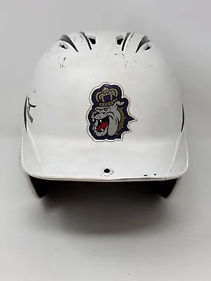 James Madison University JMU Dukes Game Worn Mizuno Batting Helmet #23 • $34.95