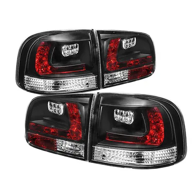 Volkswagen 03-07 Touareg Black LED Rear Tail Brake Lights Lamp Set V6 V8 TDI • $369.63