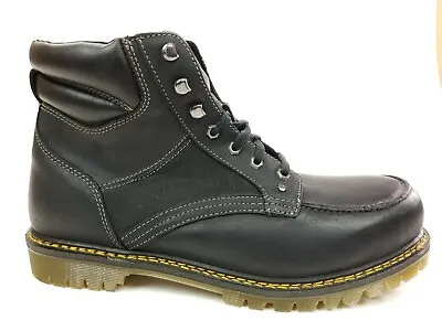 Dr. Martens Men's Jamie 7 Tie Motorcycle Boot Size 14 Black Rare • $115